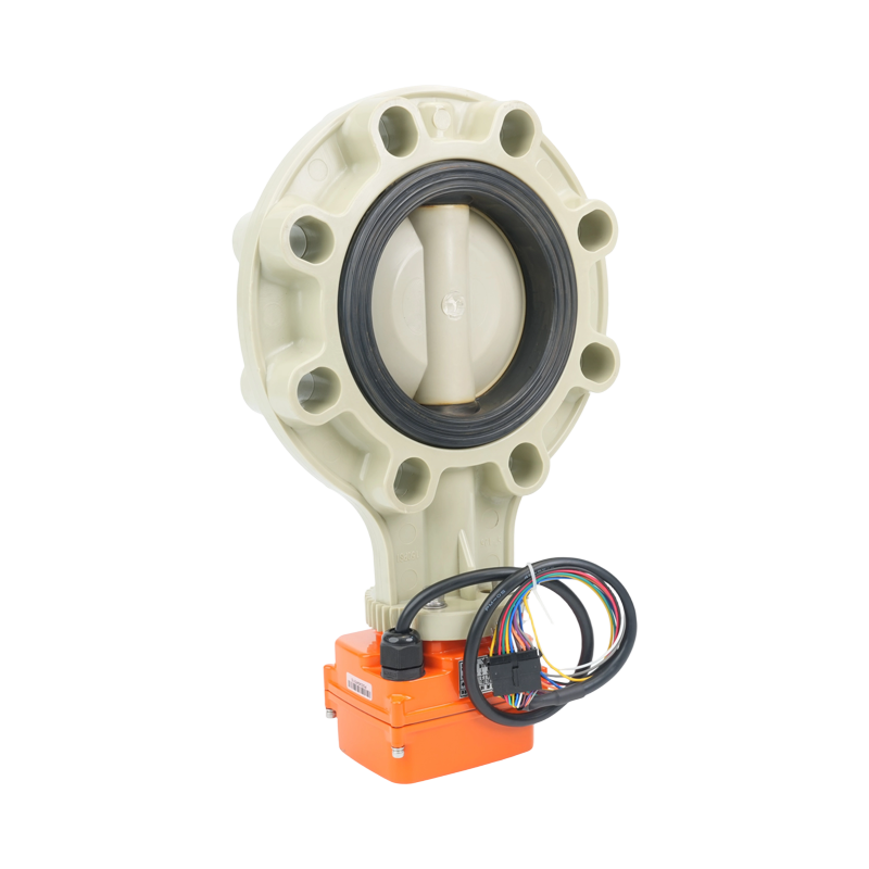 β--PPH Electric Butterfly Valve