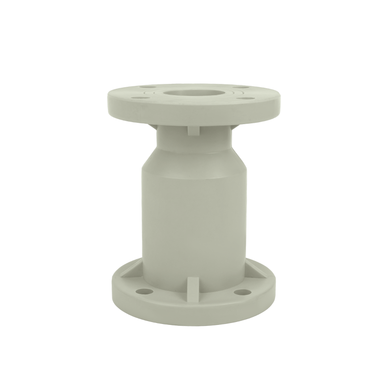 β--PPH Flanged Ball Core Check Valve