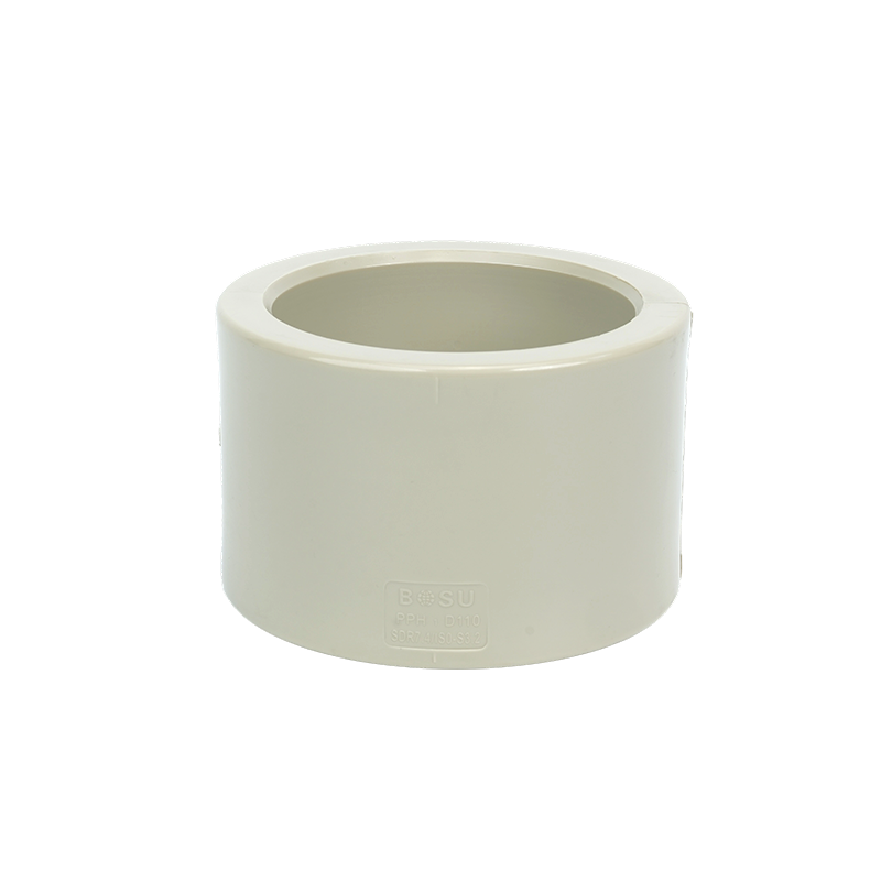 β--PPH Plain End Thermo-fusion Socket Pipe Fittings 1.6MPa