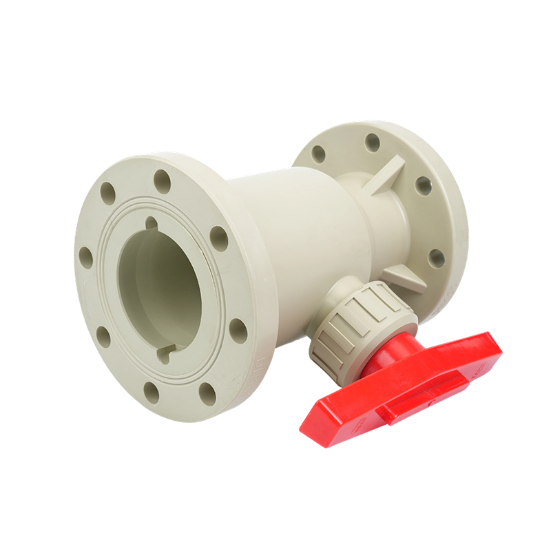 β--PPH Flanged Ball Valve