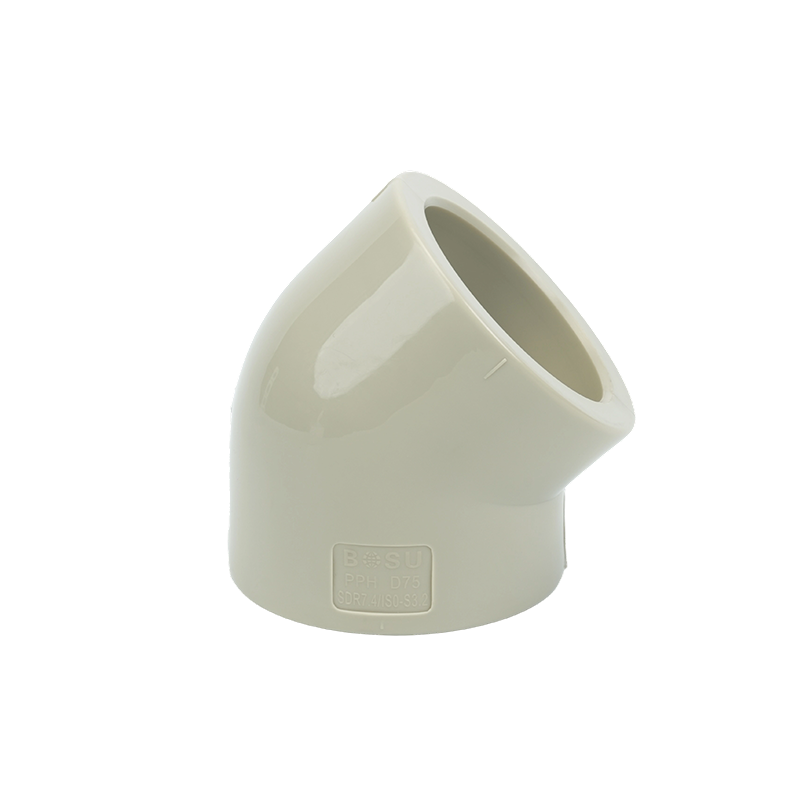 β--PPH 45 Degree Elbow Thermo-fusion Socket Fitting 1.6MPa