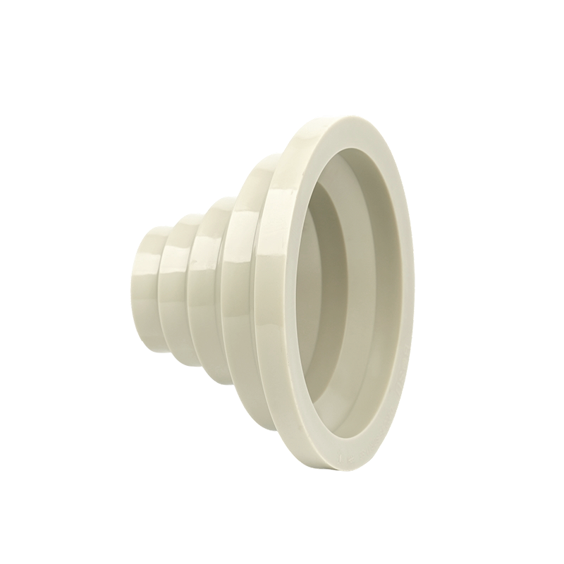 β-PPH Barb Reducing Straight Short Butt-Weld Fitting